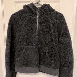 Lululemon Scuba Oversized Sherpa 1/2 Zip